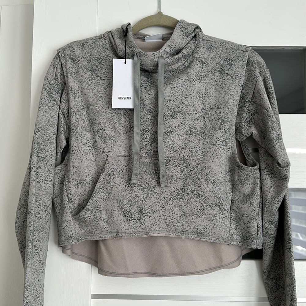 Gymshark crop hoodie